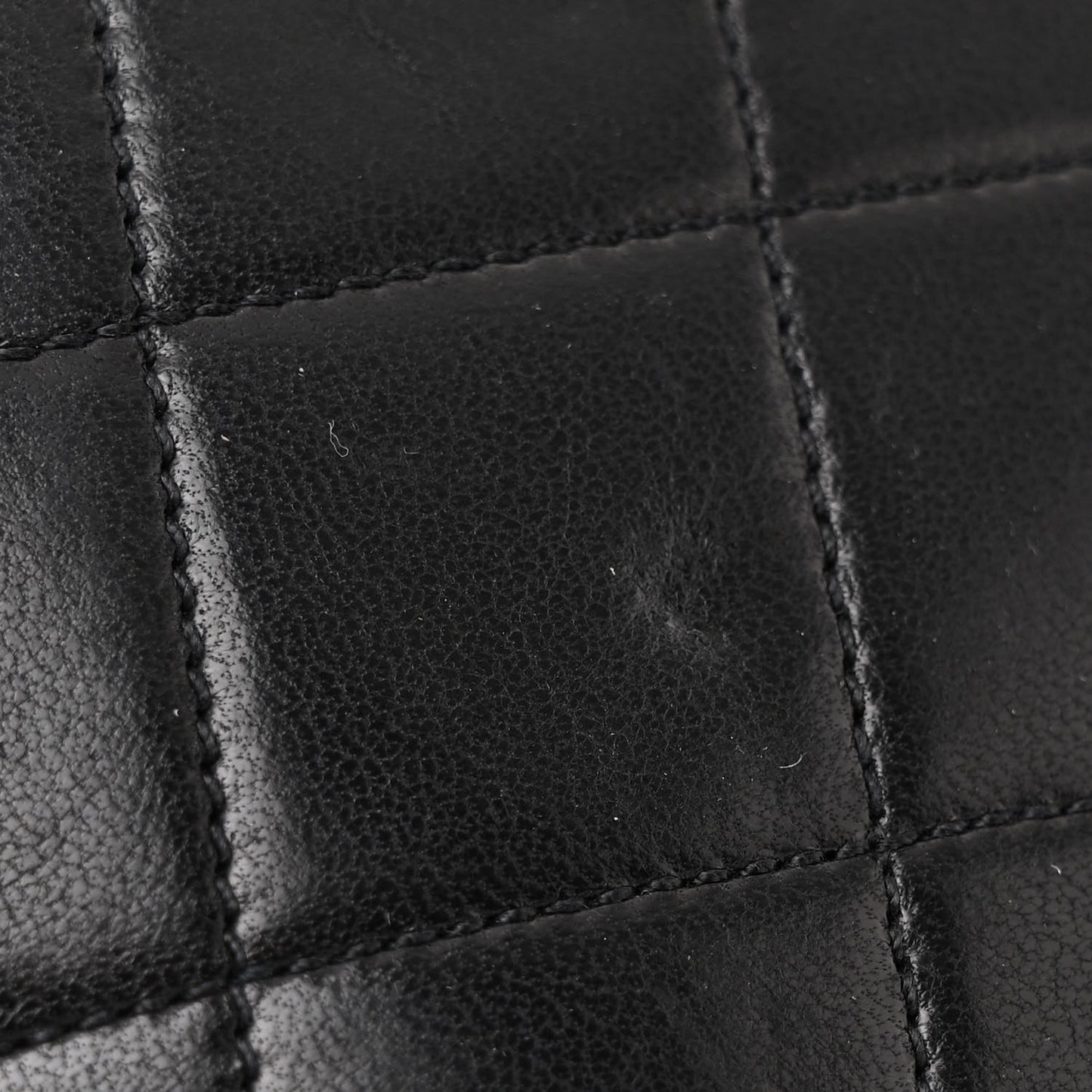 Lambskin Quilted Round Tassel Crossbody Bag Black