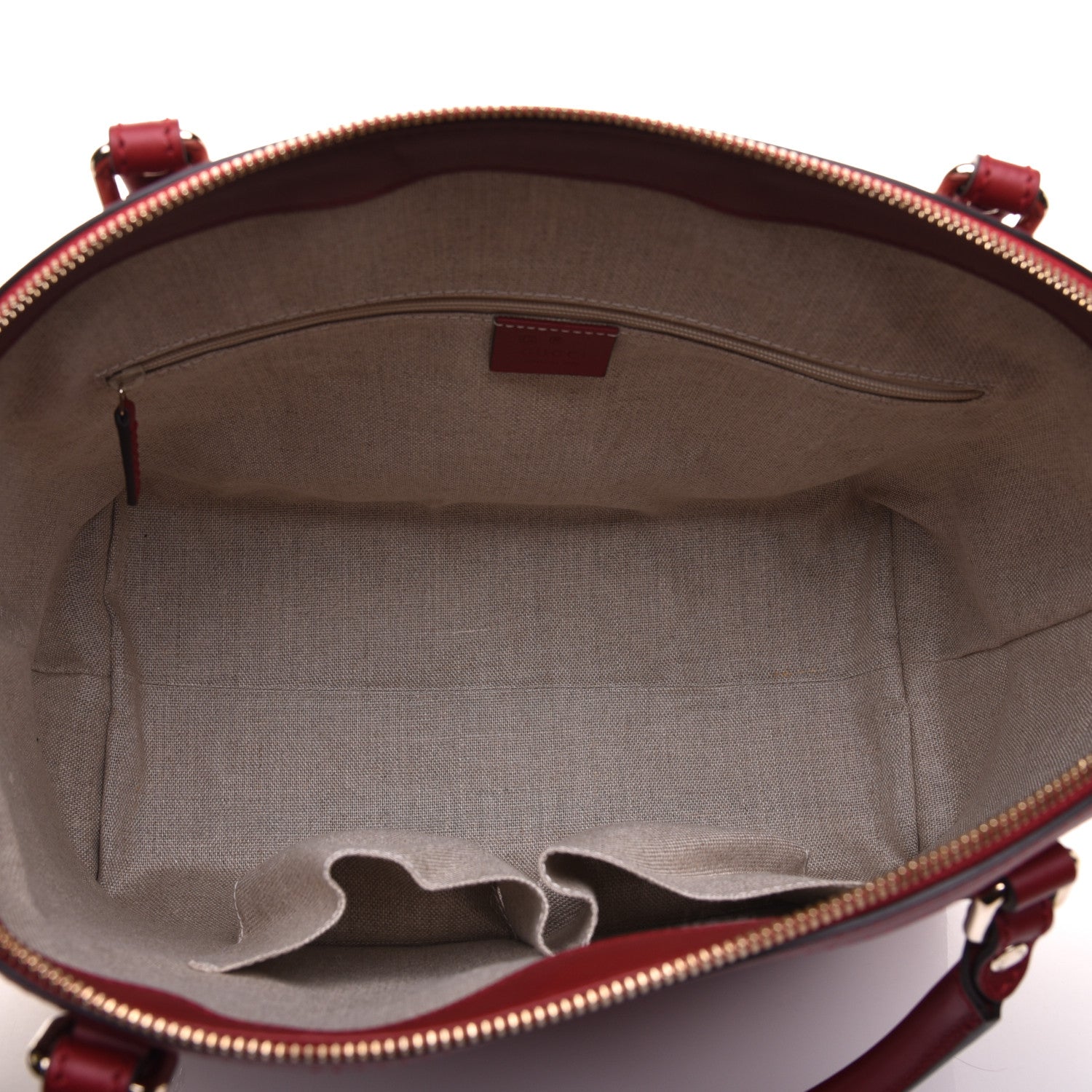 Gucci Soft Microguccissima Dome Satchel Red 5 of 9