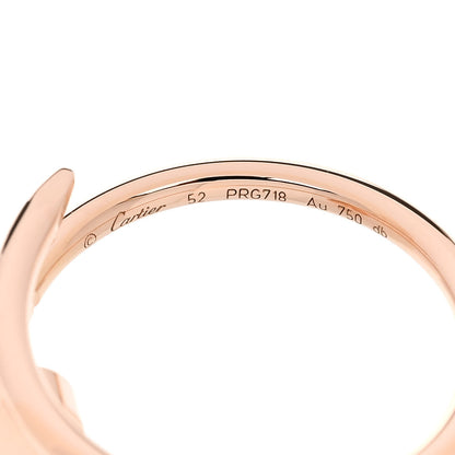 Cartier 18K Pink Gold Small Juste Un Clou Ring 52 6 4 of 5