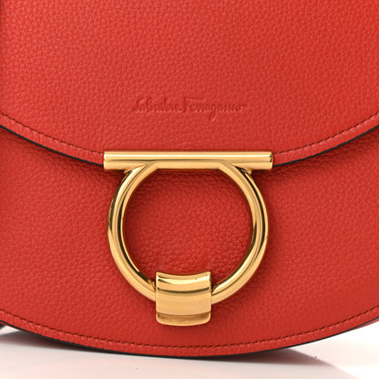 Salvatore Ferragamo Calfskin Small Margot Crossbody Paprika 7 of 11
