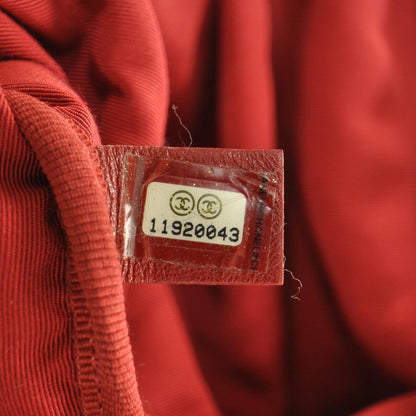 Chanel Jersey Quilted LA Cabas Bag Metallic 11 of 11