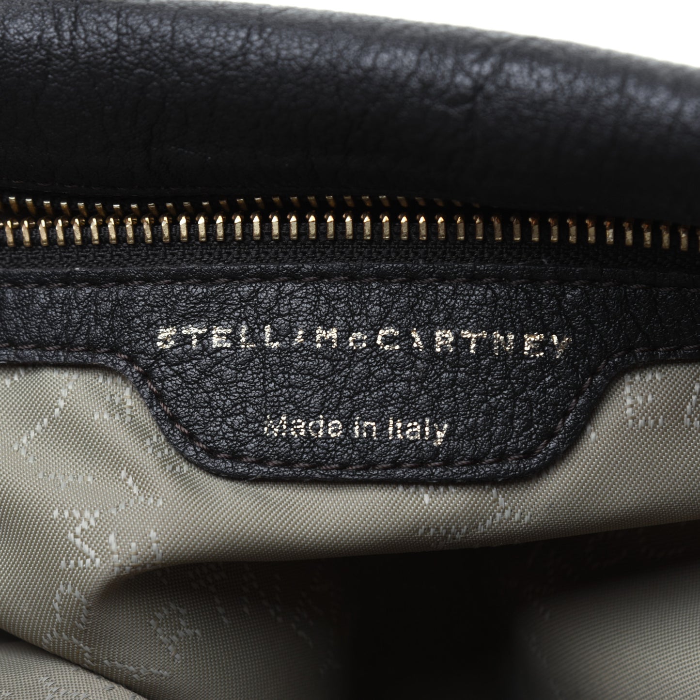 Shaggy Deer Falabella Fold Over Tote Black