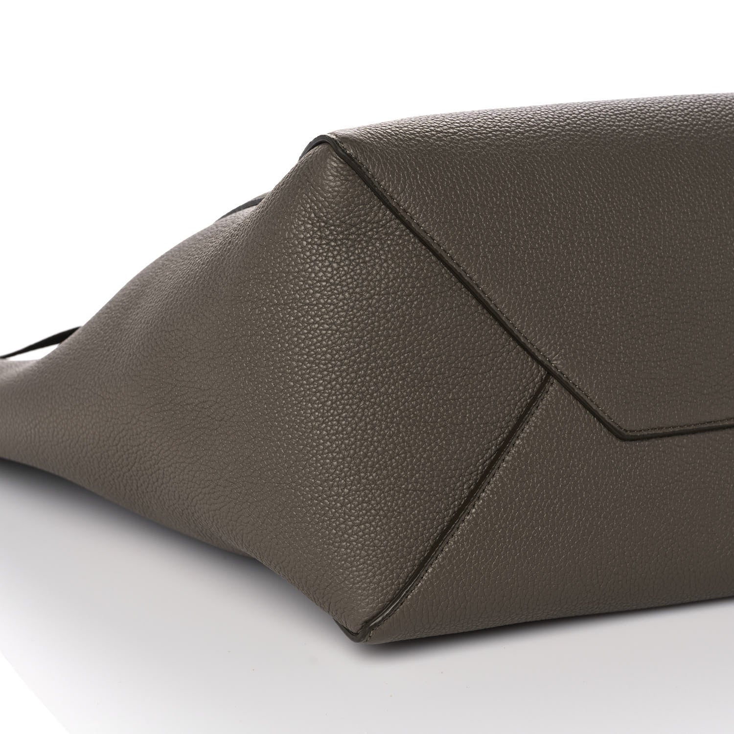 Celine Soft Grained Calfskin Small Belt Cabas Phantom Taupe 8 of 9