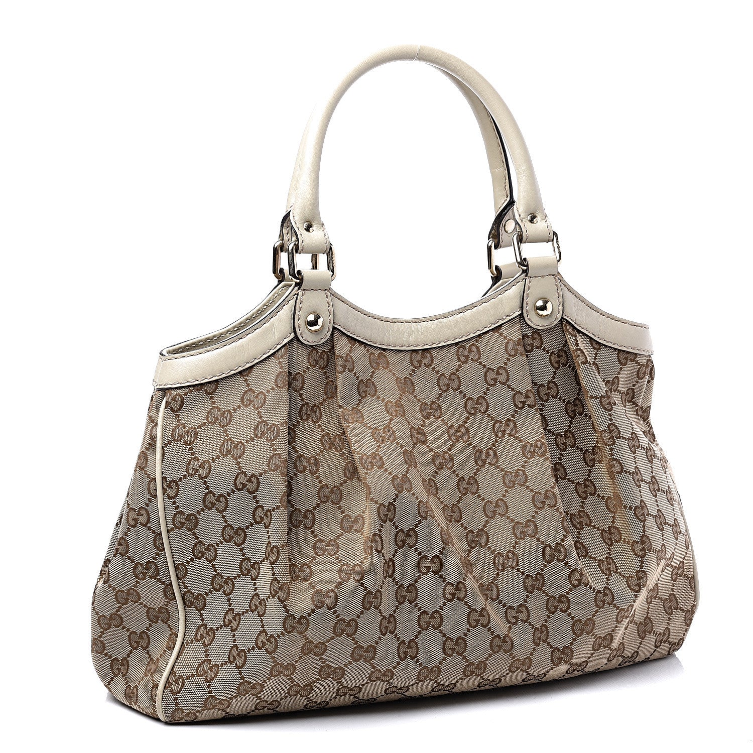 Gucci Monogram Medium Sukey Tote Off White 2 of 12