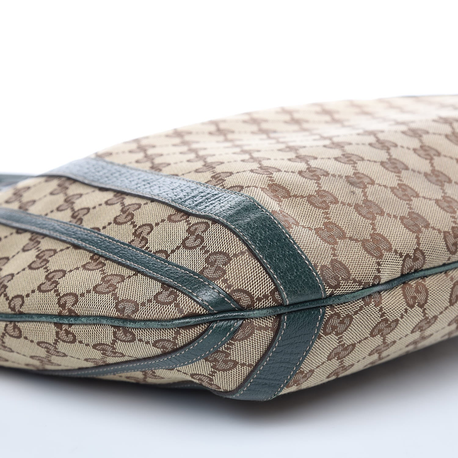 Gucci Monogram Medium Abbey Convertible Tote Green 9 of 12