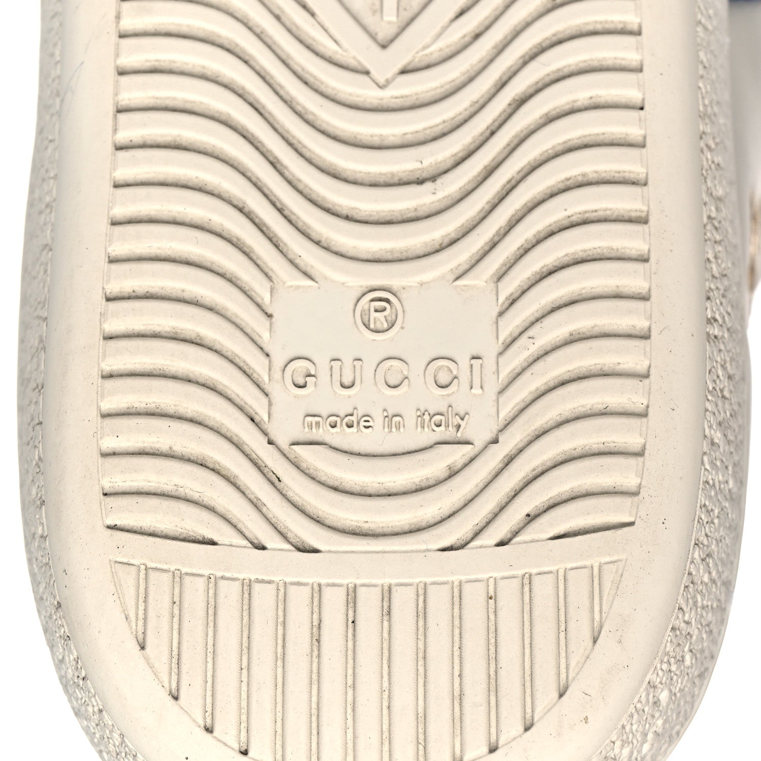 Gucci Calfskin Bee Star Embroidered Sylvie Web Ace Sneakers 39 White 6 of 14