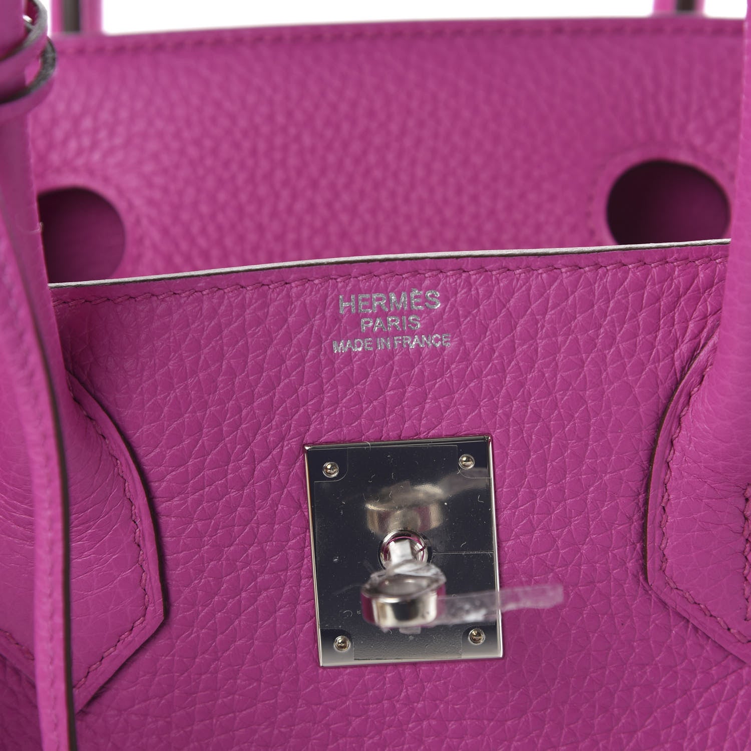 Hermes Taurillon Clemence Birkin 30 Magnolia 8 of 11