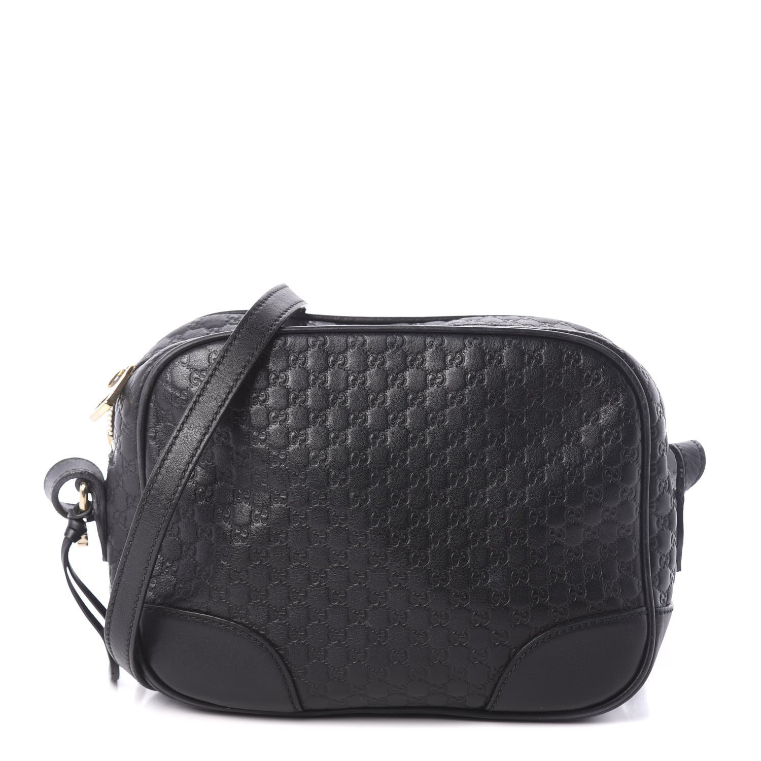 Gucci Microguccissima Mini Bree Messenger Bag Black 1 of 10