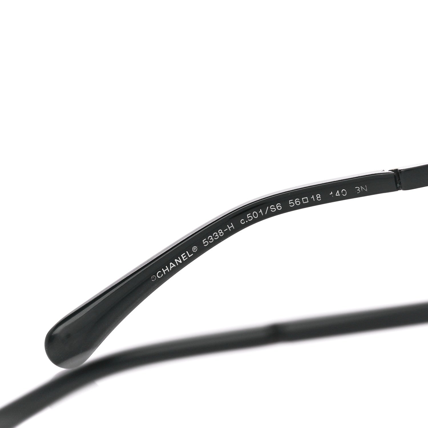 Chanel Pearl Sunglasses 5338-H Black 5 of 8