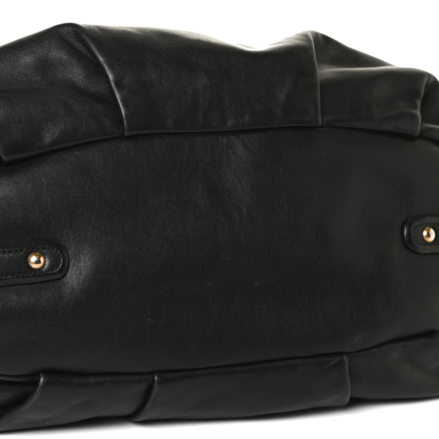 Prada Soft Calf Tote Black 7 of 16
