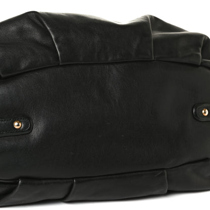 Prada Soft Calf Tote Black 7 of 16
