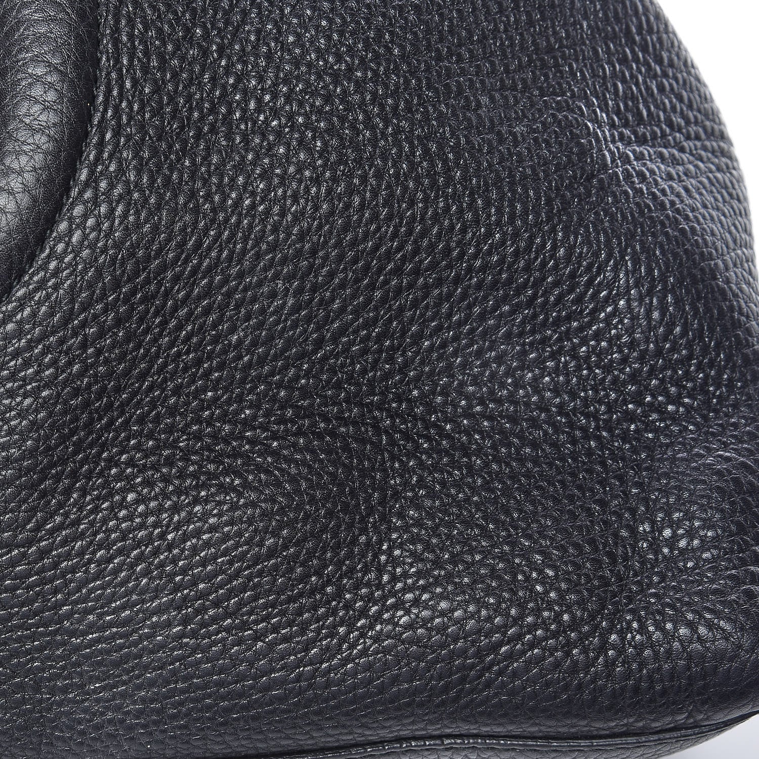 Gucci Pebbled Calfskin Large Soho Chain Shoulder Bag Black 13 of 13