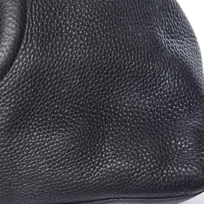 Gucci Pebbled Calfskin Large Soho Chain Shoulder Bag Black 13 of 13