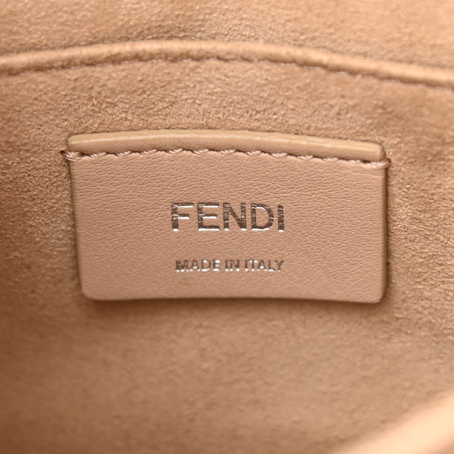 Fendi Shearling Calfskin Macro FF 1974 Diagonal Mania Kan I Shoulder Bag Multicolor 6 of 11