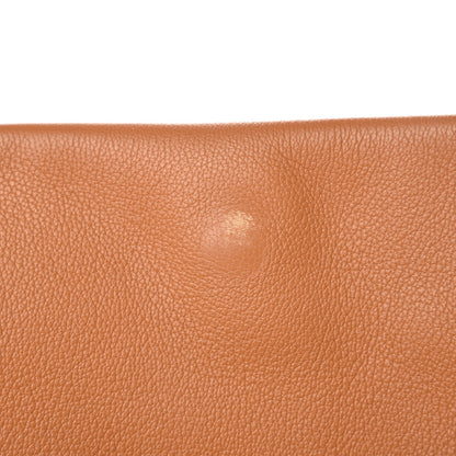 Hermes Taurillon Novillo Opli 28 Toffee Lime 7 of 11