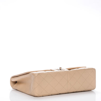 Chanel Caviar Quilted Jumbo Single Flap Beige Clair 4 of 7
