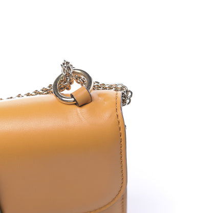 Valentino Garavani Vitello Small Glam Lock Rockstud Flap Mandarin Sorbet 8 of 12