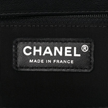 Chanel Grained Calfskin Quilted New Medium Boy Flap Black 6 of 9