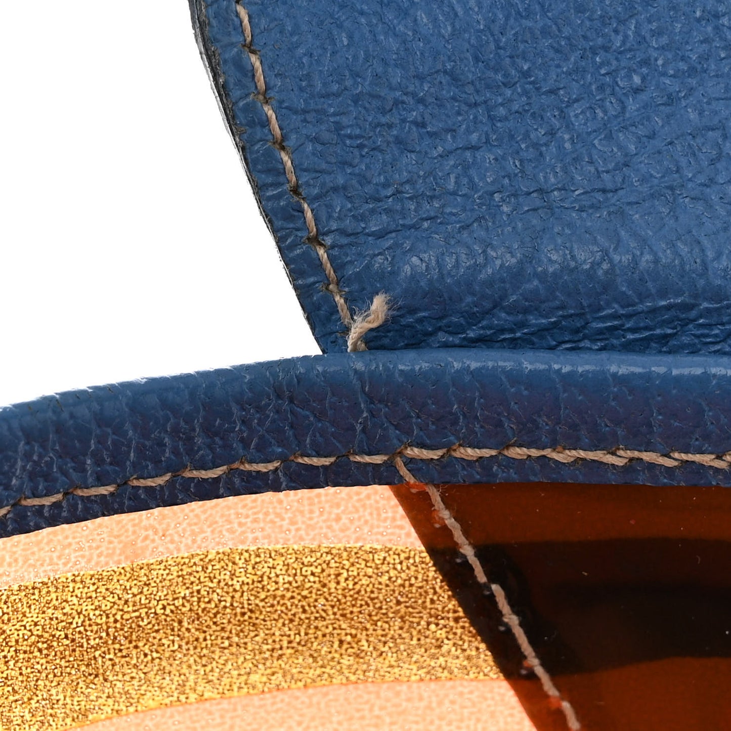 Vinyl Calfskin Tote Multicolor