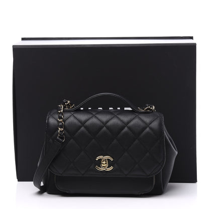 Chanel Caviar Quilted Medium Business Affinity Flap Black 10 of 10