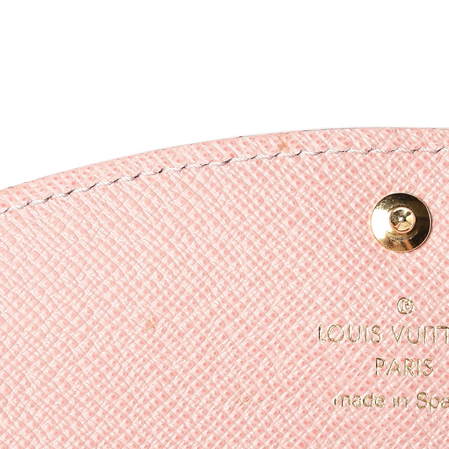 Damier Ebene Caissa Wallet Rose Ballerine