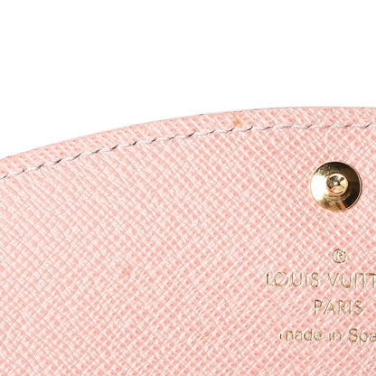 Louis Vuitton Damier Ebene Caissa Wallet Rose Ballerine 8 of 9