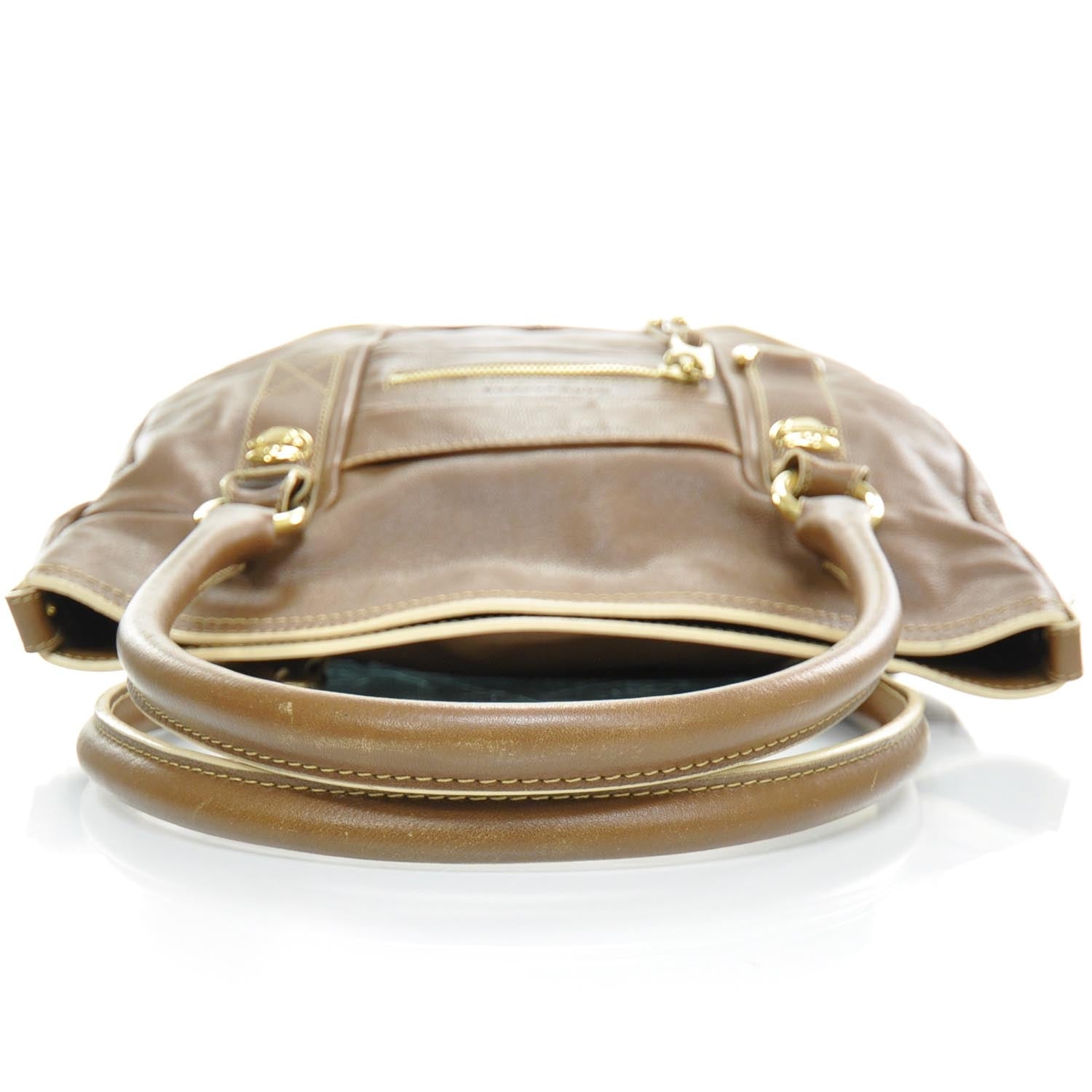 Marc Jacobs Leather Satchel Sesame Brown 5 of 9
