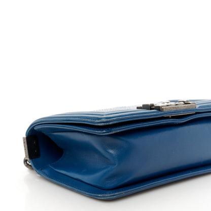 Chanel Galuchat Stingray Small Boy Flap Blue 9 of 12