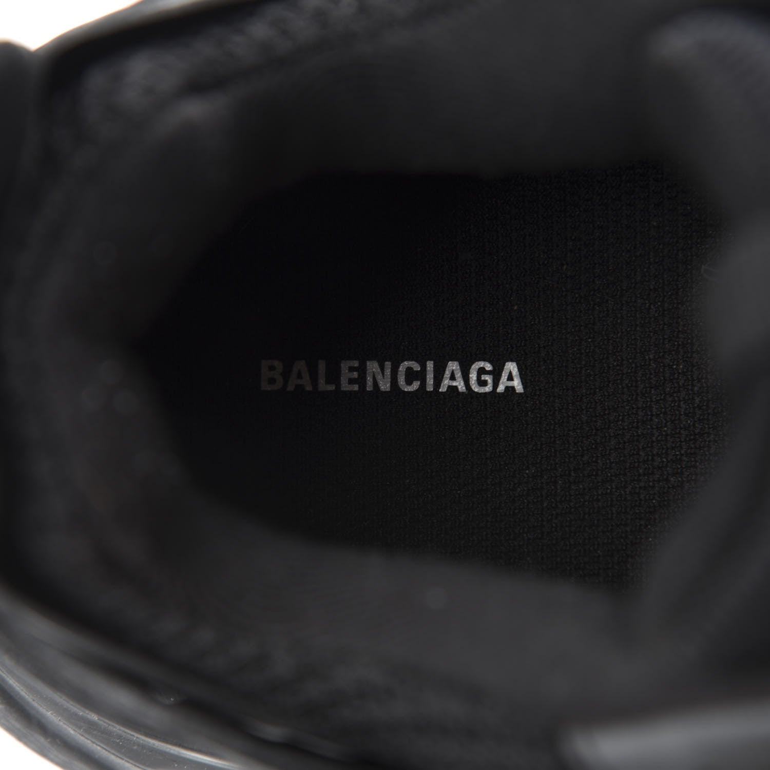Balenciaga Mesh Nylon Womens Track Sneakers 42 Black 6 of 8