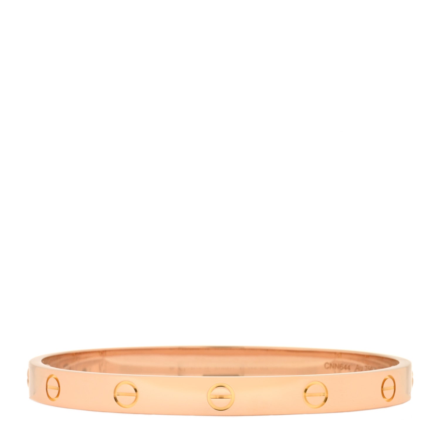 Cartier 18K Pink Gold LOVE Bracelet 18 2 of 3