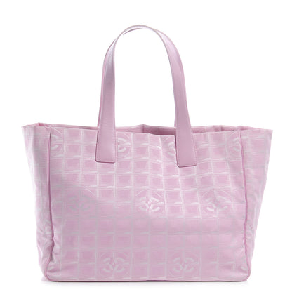 Chanel Nylon Travel Large Tote Pink 1 of 7