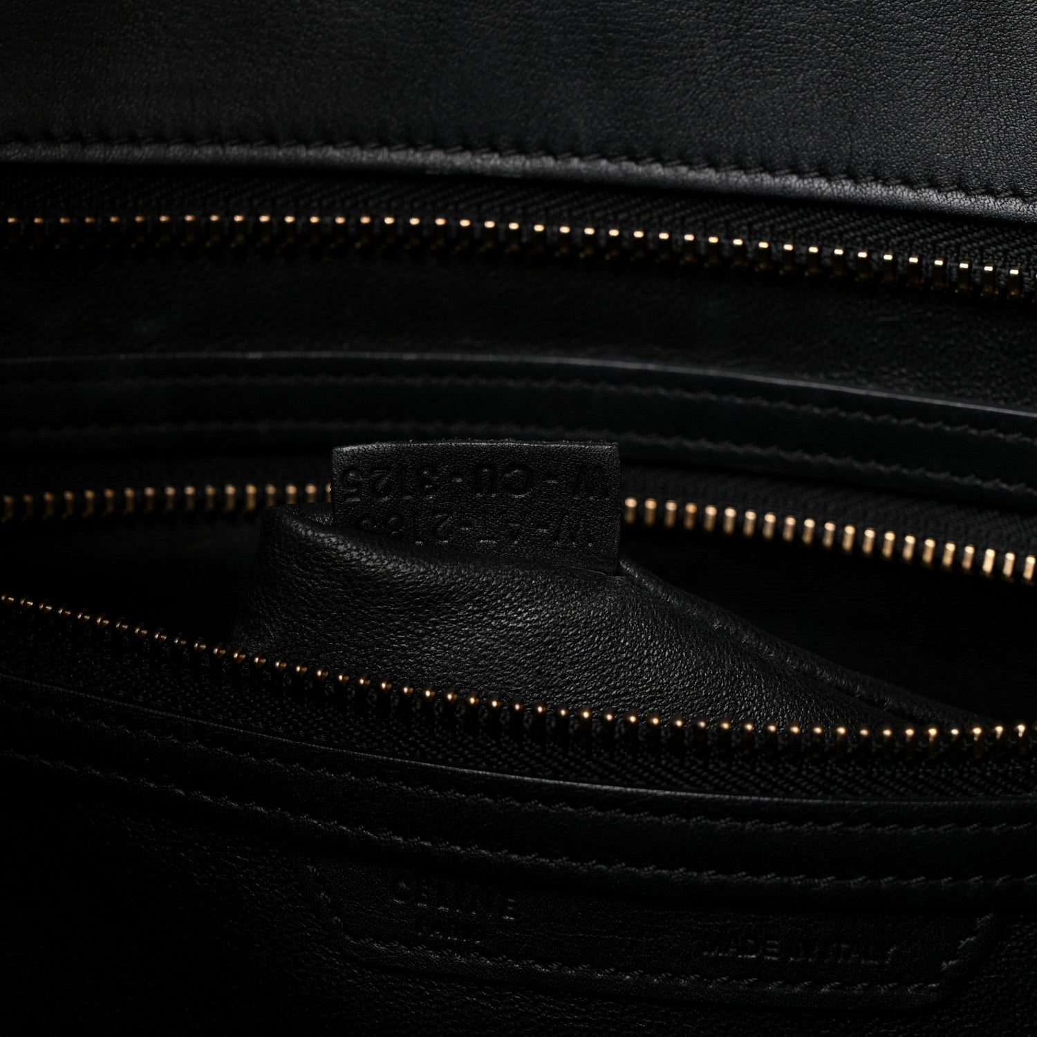 Celine Smooth Calfskin Mini Luggage  Black 6 of 11