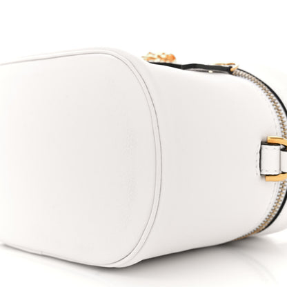 Versace Grained Calfskin Medusa Vanity Case Optical White 10 of 13