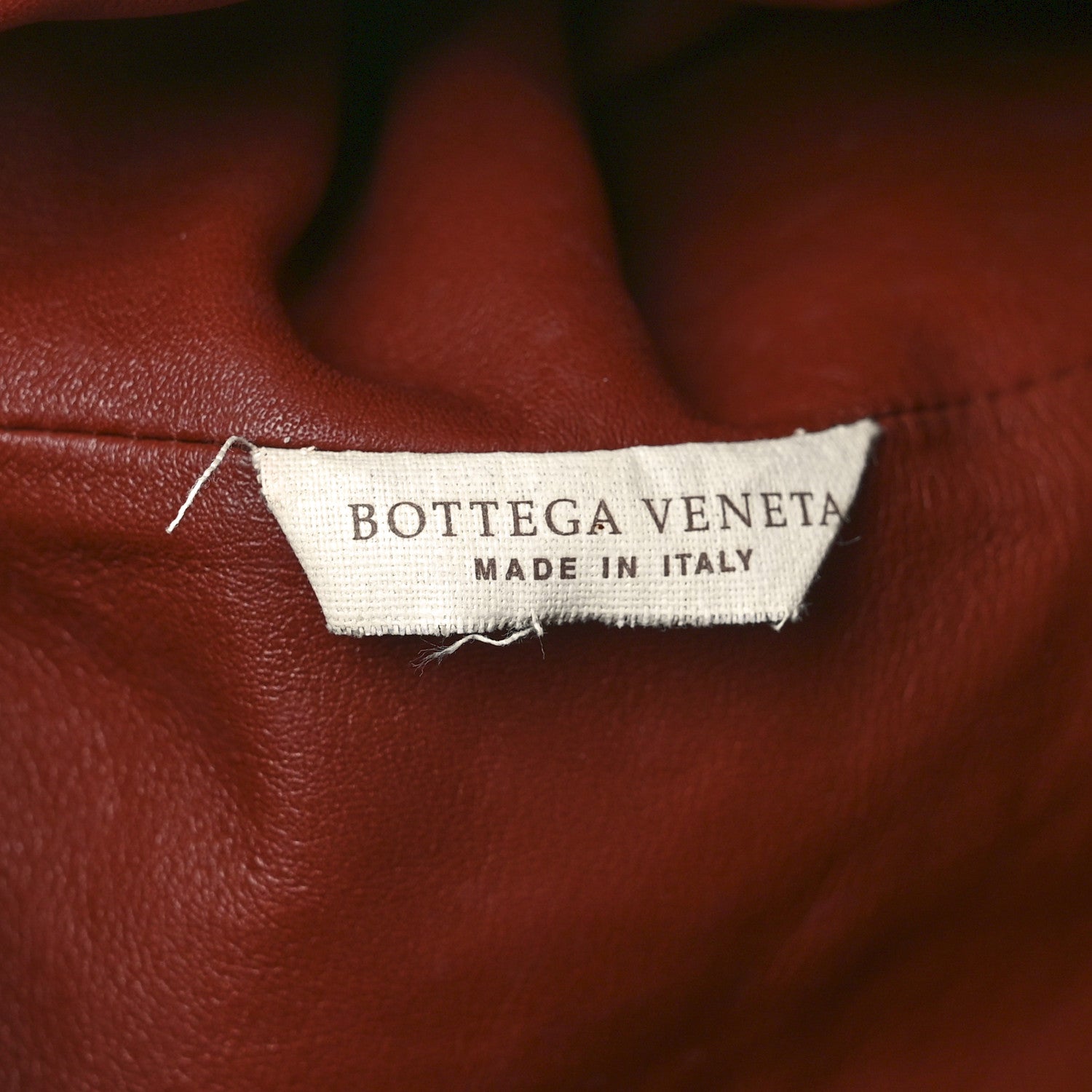 Bottega Veneta Smooth Butter Calf The Pouch Oversized Clutch Rust 6 of 10