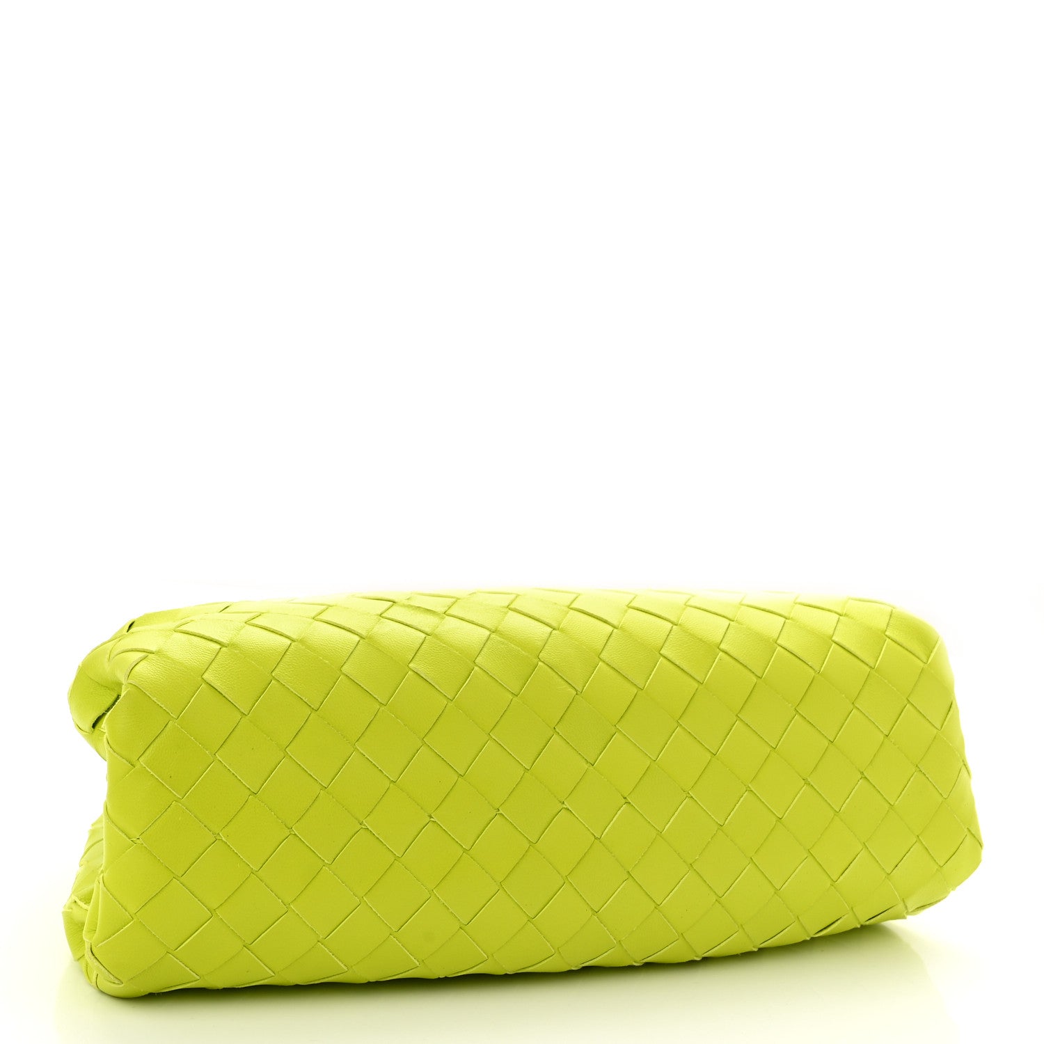 Bottega Veneta Nappa Maxi Intrecciato The Pouch Oversized Clutch Kiwi 4 of 11