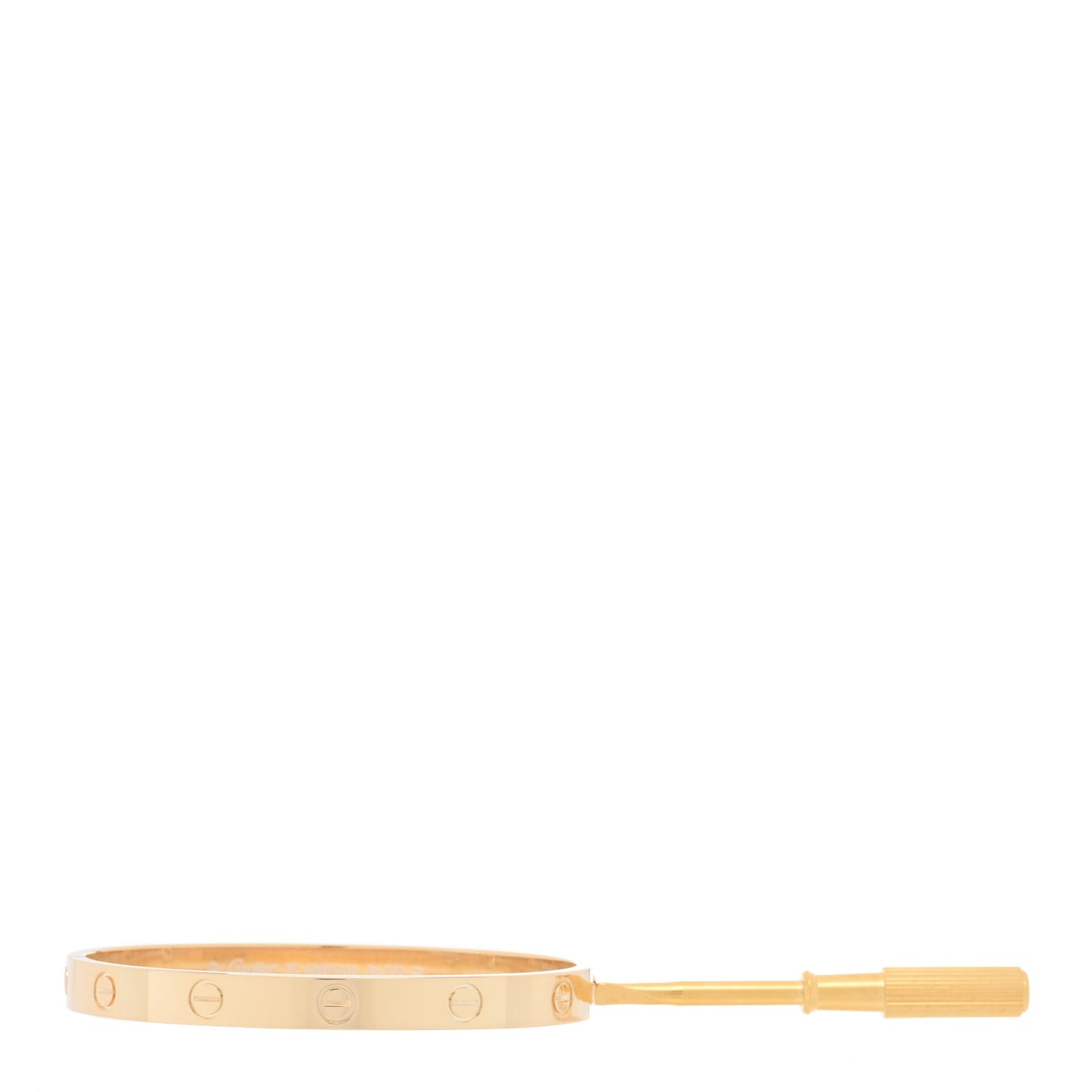 18K Yellow Gold LOVE Bracelet 17