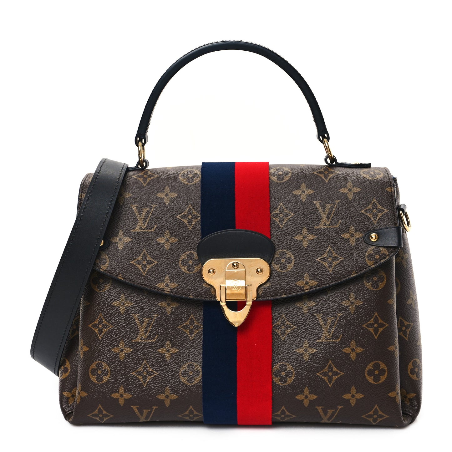 Monogram Georges MM Marine Cherry