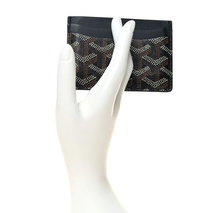 Goyard Goyardine Saint Sulpice Card Holder Black 2 of 7