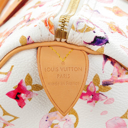 Louis Vuitton Watercolor Aquarelle Speedy 35 White 6 of 7