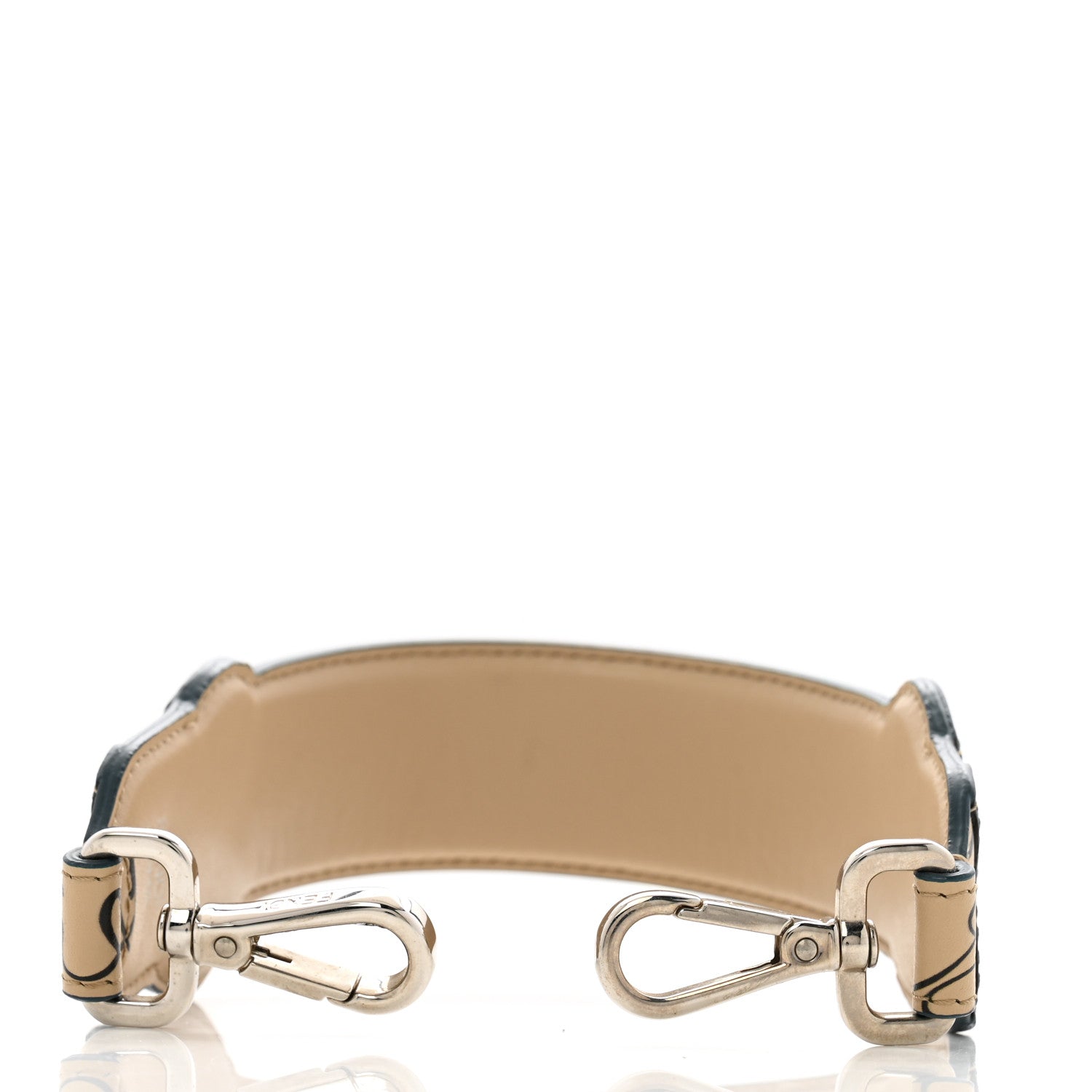 Fendi Vitello Liberty Elaphe Open Your Heart Strap You Amido Amazzonia Multicolor 2 of 6