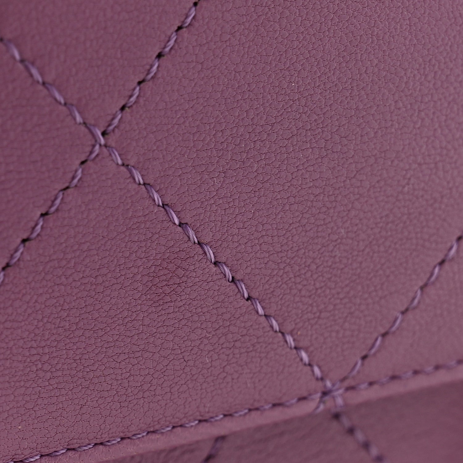 Chanel Lambskin Sleek And Chic Flap Purple 13 of 13