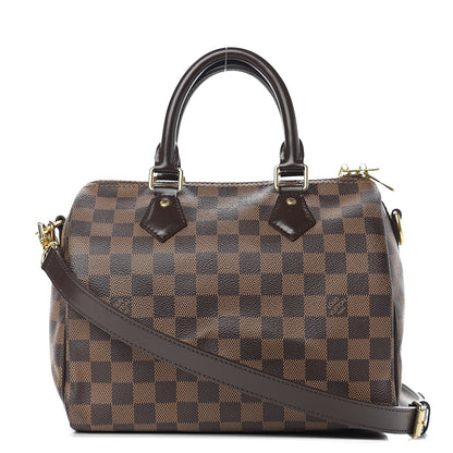 Louis Vuitton Damier Ebene Speedy Bandouliere 25 1 of 9