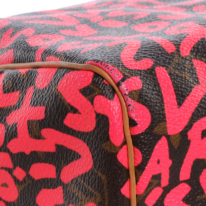 Louis Vuitton Monogram Graffiti Speedy 30 Fuchsia 5 of 8