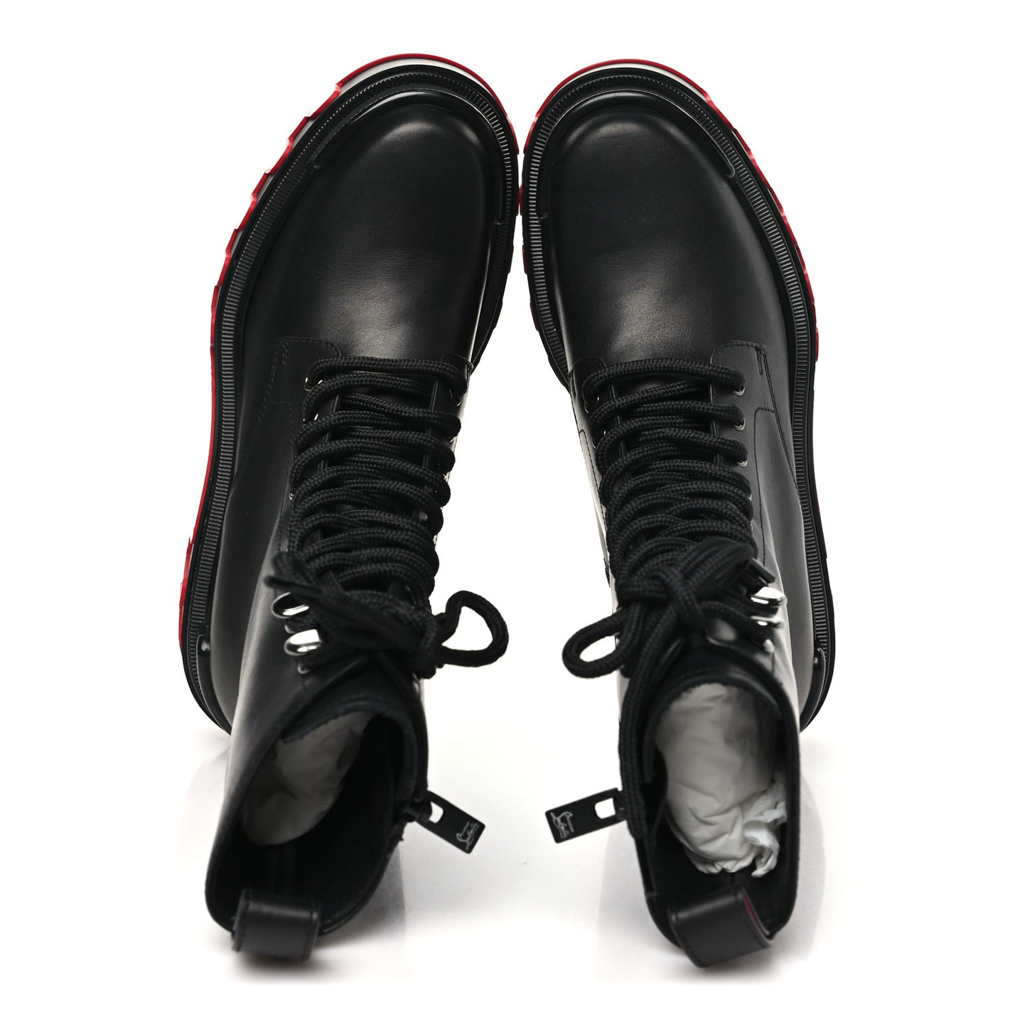 Calfskin Dune Trott Alta Flat Boots 36 Black