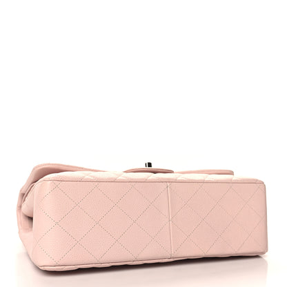 Chanel Caviar Quilted Jumbo Double Flap Light Pink 4 of 10