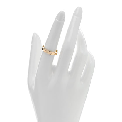 Cartier 18K Yellow Gold 3.5mm LOVE Wedding Band Ring 55 7.25 2 of 5
