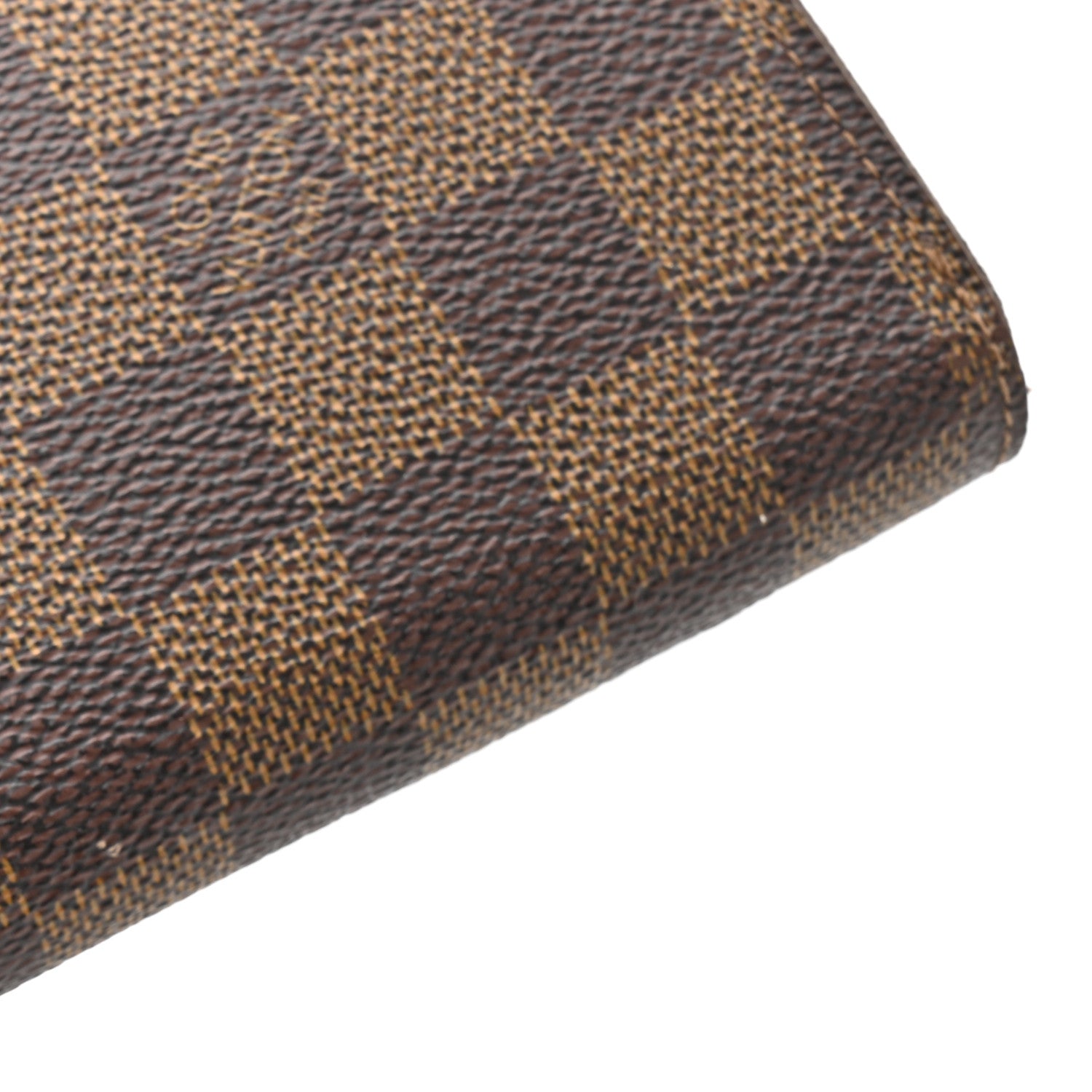 Louis Vuitton Damier Ebene Clemence Wallet Cherry 12 of 13