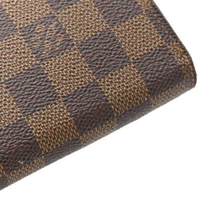 Louis Vuitton Damier Ebene Clemence Wallet Cherry 12 of 13