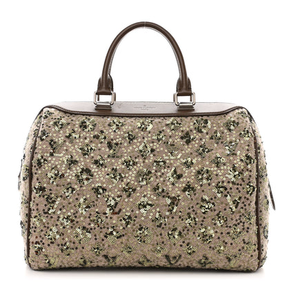 Louis Vuitton Sequin Monogram Sunshine Express Speedy Kaki 1 of 11
