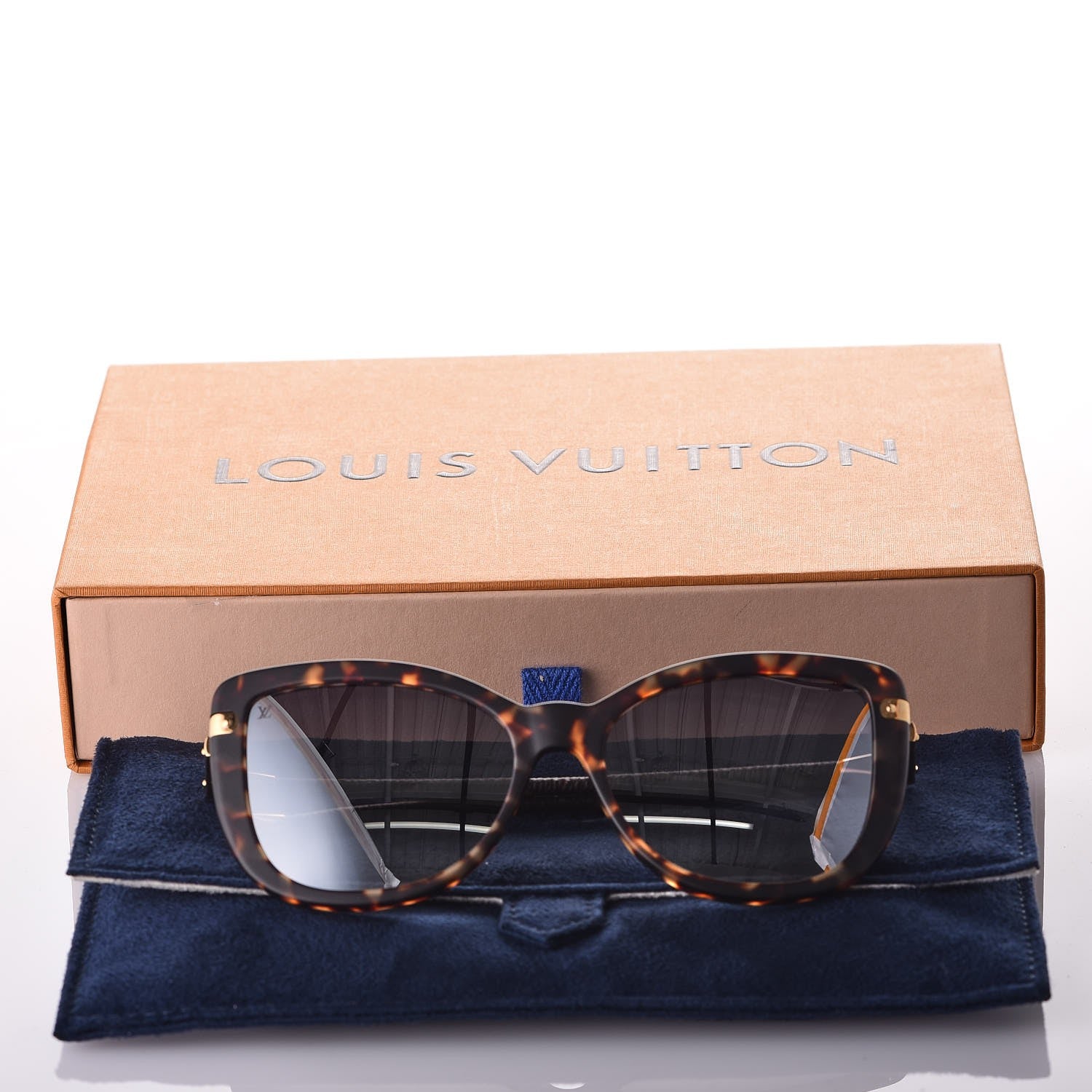 Louis Vuitton Monogram Charlotte Z0629W Sunglasses Dark Tortoise 9 of 9